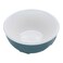 Saif Gallery Porcelain Bowl, 17 x 17 x 9 cm, with Base - Blue