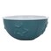 Saif Gallery Porcelain Bowl, 17 x 17 x 9 cm, with Base - Blue