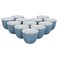 A set of Saudi coffee cups, blue porcelain, 12 pieces
