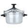 Al Asouf Al Saif Gallery Aluminum Pressure Cooker, 6 Liters - Silver