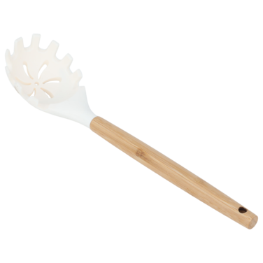 Alsaif Gallery Beige Silicone Pasta Spoon
