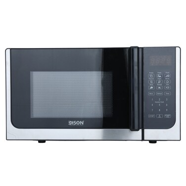 black digital electric microwave, 20 liters, 700 watts