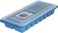 Al Saif Gallery Save Soo Plastic Ice Cube Tray, Rectangle With Lid, 26.2 X 10.9 X 4.2cm - Blue