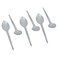 Saif Gallery Stainless Steel Spoon Set, 24 Pieces, Engraved - Silver