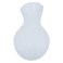 Glass Vase Alsaif Gallery, 12&times;19 cm - White