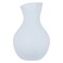 Glass Vase Alsaif Gallery, 12&times;19 cm - White