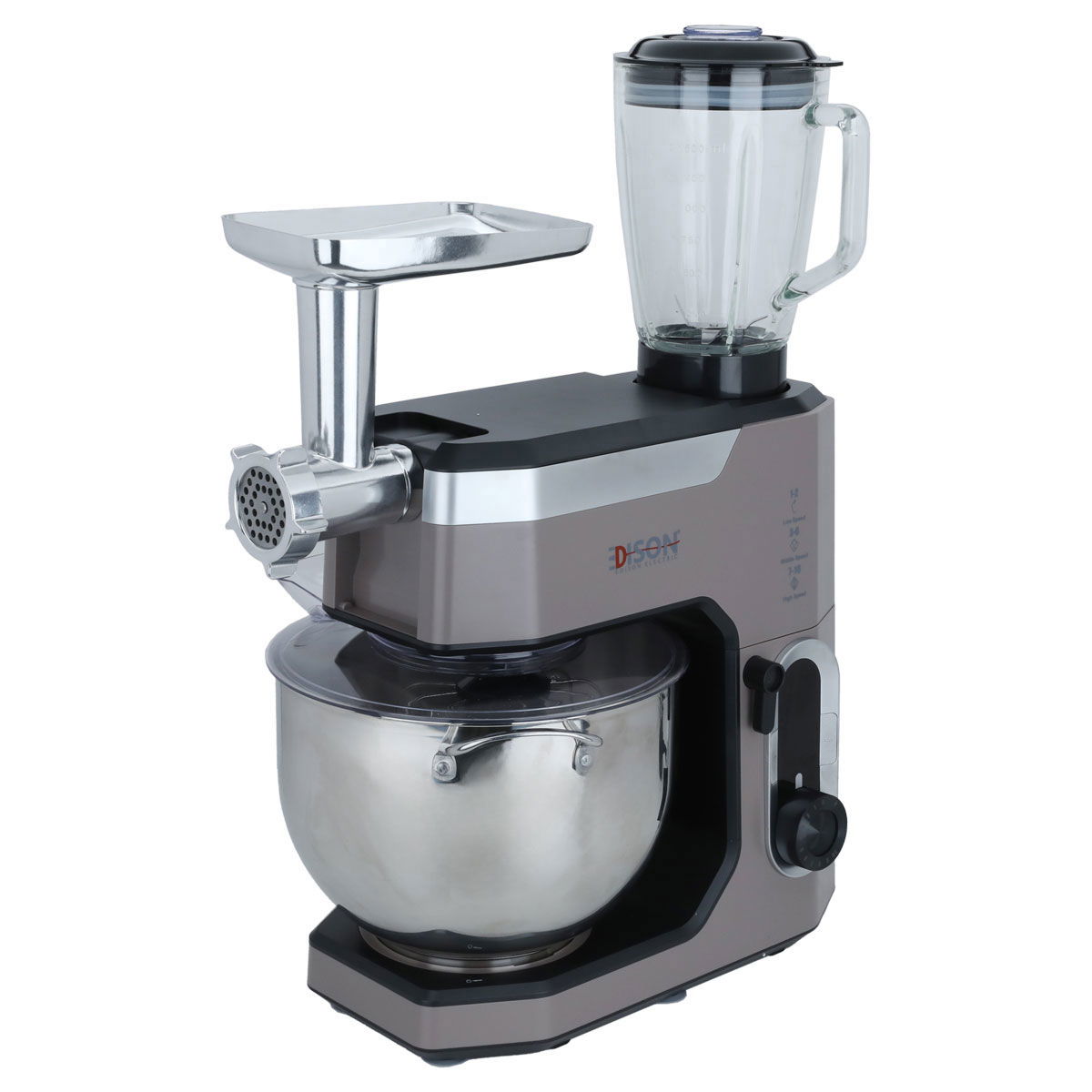 Buy Edison Professional Electric Mixer, 10 Litres, 2000 Watts, 10 ...