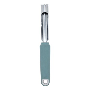 Stainless Steel Zucchini Corer, 21x2 cm with Silicone Handle