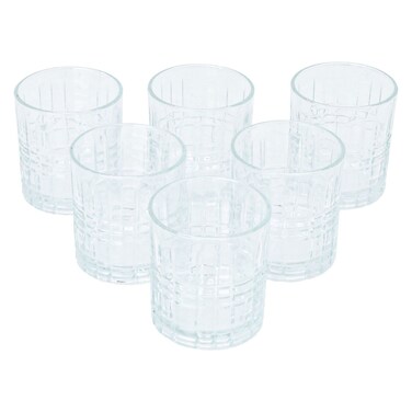 سيف غاليري طقم زجاج، 6 قطع - شفاف