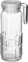 Saif Gallery Glass Pitcher, 1000ml, Clear Lid