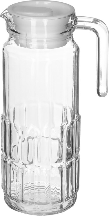 Saif Gallery Glass Pitcher, 1000ml, Clear Lid