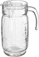Glass Jug, 1800 ml, Lid - Transparent