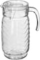 Saif Gallery Glass Pitcher, 1800 ml, Lid - Clear