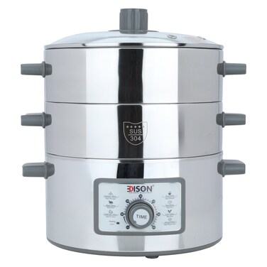 Edison Steam Cooker, 1.5 Liters, Digital, 1600 Watts