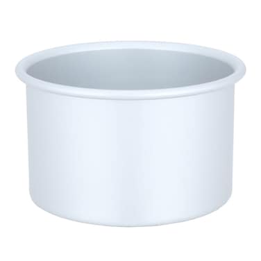 Aluminum Cake Mold Alsaif Gallery, 6x4 inches, Round - Silver