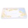 Saif Gallery Plastic Serving Tray, 35 x 23 x 3 cm, Rectangular - White