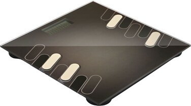 ميزان شخصي رقمي، 180 كجم - أسود