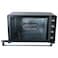 electric oven, steel, double glass door, 120 liters, 2800 watts