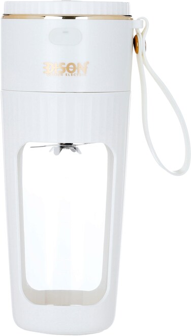 خلاط رياضي بلاستيكي من اديسون، 340 مل، 80 واط - بيج