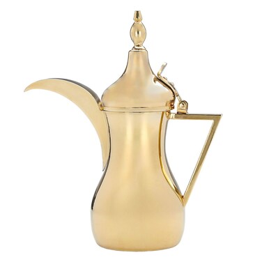 Suleiman Stainless Steel Coffee Pot, Saif Gallery, 0.94 L - Gold