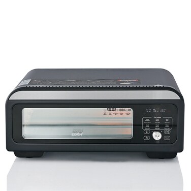 Edison Pizza Oven And Fryer, 18 Liters, Black, 10 Functions, 2000 Watts