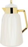 Lamia Al Saif Gallery Thermos Set, 1/1 Liter, 3 Pieces, Tufriya - Pearl Gold