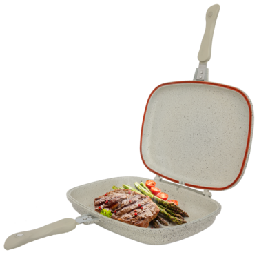 جرانيت روكي بان، على الوجهين، 36 سم - بيج