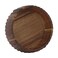 السيف غاليري وعاء خشبي، 15 سم، دائري صغير - بني