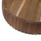 Al Saif Gallery Wooden Bowl, 22 cm, Round - Dark Brown