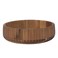 Al Saif Gallery Wooden Bowl, 22 cm, Round - Dark Brown