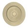 Round Plastic Serving Plate Al Saif Gallery, 33&times;33&times;1.7 cm - Gold