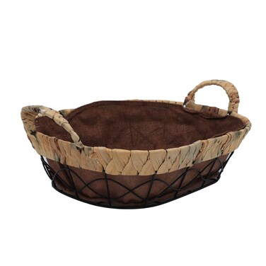 سلة للتقديم، السيف غاليري، 30x24x8 سم، مربع - بني