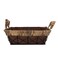 Salla Presentation Basket Alsaif Gallery, Square - Brown