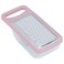 Steel Grater with Plastic Container Alsaif Gallery - Pink Silver