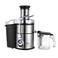 Steel fruit juicer, 1 liter, black, 800 watts, 5 speeds