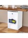 Single door refrigerator - 3.2 feet - 90 liters - steel - white - KLG-DR100-W
   (Installation Not Included)