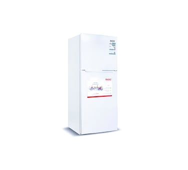 بيسك BRD-HM380DW -  ثلاجة ببابين