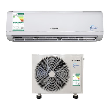 Fisher Split Air Conditioner Cold FSACQD-XF18CIB 220V-1PH-50/60Hz-R410a-WI FI Inverter