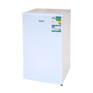 فيشر ثلاجة باب واحد، سعة 3 قدم، 86 لتر، فريزر داخلي مدمج، لون أبيض، BRS-99LKS (غير شامل التركيب)