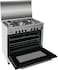 Glem Gas Full Safety 5 Burners Gas Cooker With Oven - SE867GIFS (Installation Not Included)