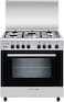 Glem Gas Full Safety 5 Burners Gas Cooker With Oven - SE867GIFS (Installation Not Included)