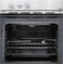 Glem 63 Liter Gas Static Gas Cooker With 5-Fan And Oven - FE56X (Installation Not Included)