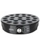 pancake maker, black, 24 burners, 1000 watts