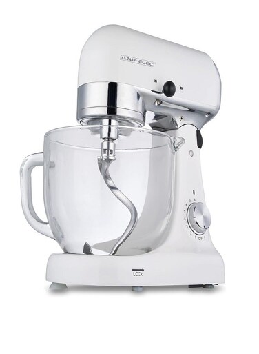 Stand Mixer With Glass Bowl 5 L 1000 W E02227/WH White