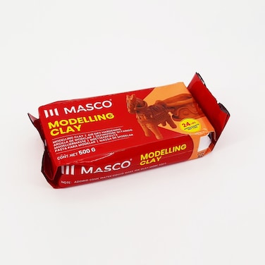 MASCO Air Dry Hardening Brown Modelling Clay, 500g