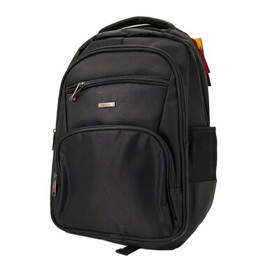 POLICORO Ultra Adaptable 18 Litre Laptop Backpack, Black