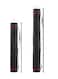 Expandable Chart Tube 40&ndash;70 cm, Poster Holder with Strap, Durable Plastic Case