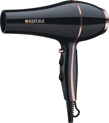 مجفف شعر احترافي اس ايه بقدرة 2300 واط من ريفورا، لون اسود، RE-3500، من ريفورا - السعودية