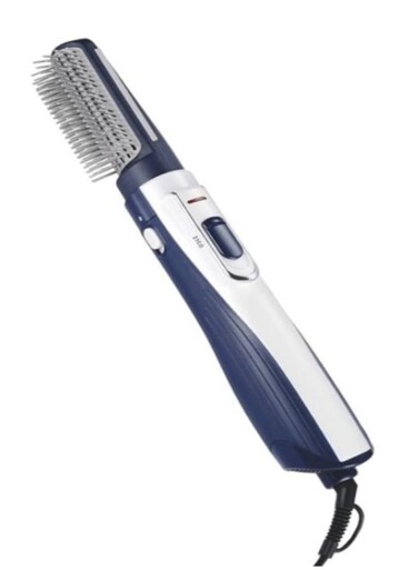 REFURA Professional Hair Styler, Hair Dryer, Hair Straightener, Comb 1200W Blue RE-8463