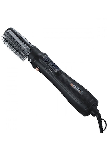 ريفورا فرشاة تصفيف الشعر الاحترافية باللون الأسود بقوة 1200 واط